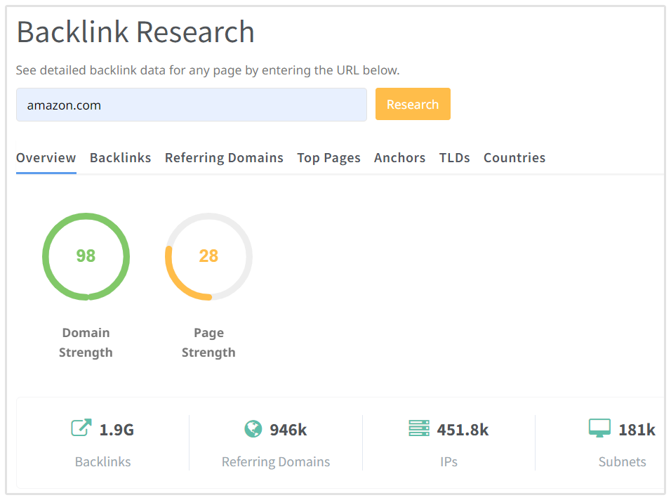 Investigación de Backlinks